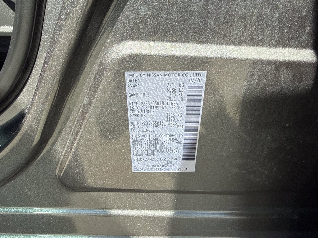 Used 2020 Gray Nissan S image 22