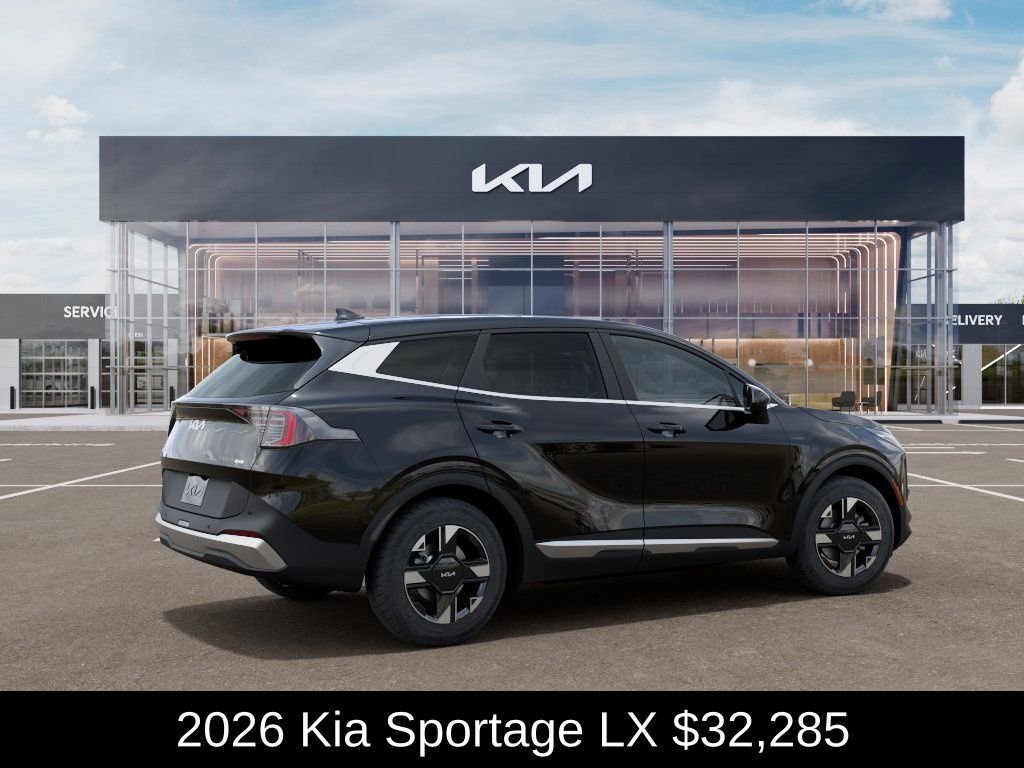 New 2026 Ebony Black Kia LX image 7
