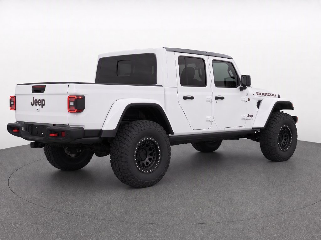 Used 2021 Bright White Clearcoat Jeep Rubicon image 38