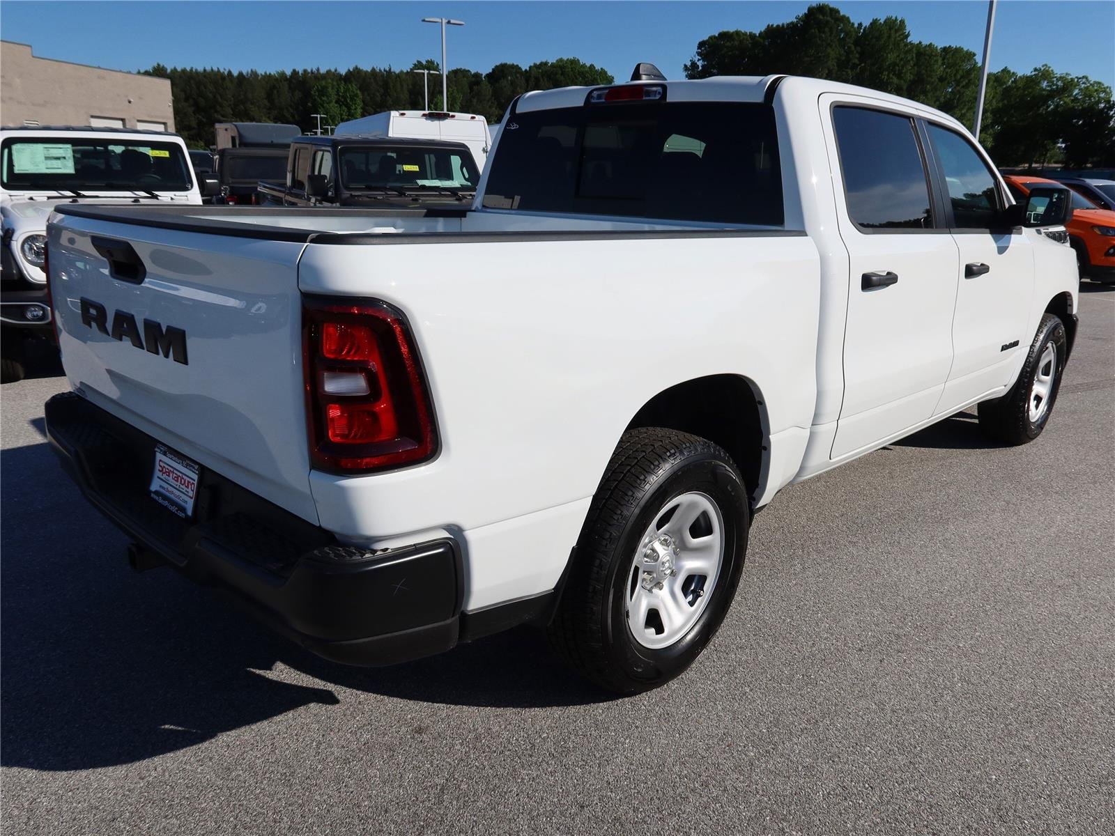 New 2026 Bright White Clear-Coat Exterior Paint RAM Tradesman image 6