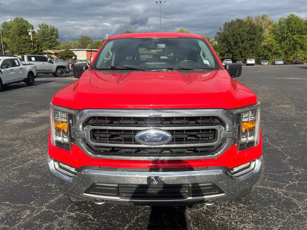Used 2021 Race Red Ford XLT image 2