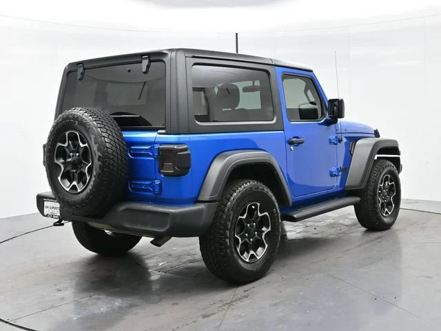 Used 2021 Hydro Blue Pearlc Jeep Sport S image 7