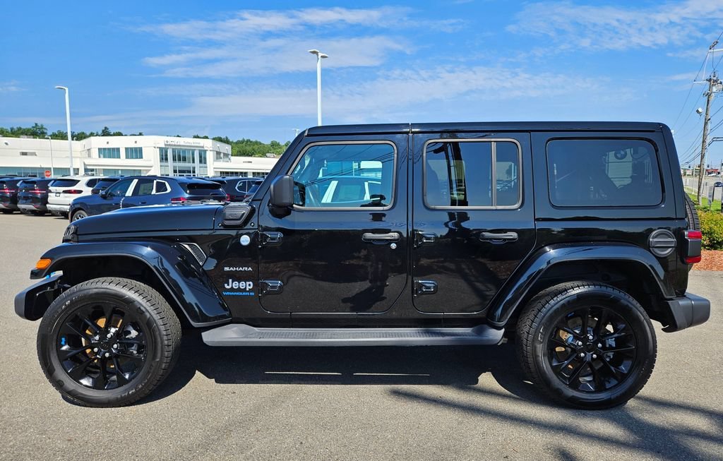 Used 2023 Black Jeep Sahara 4x4 image 4