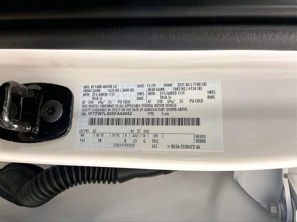 Used 2025 White Ford Platinum image 37