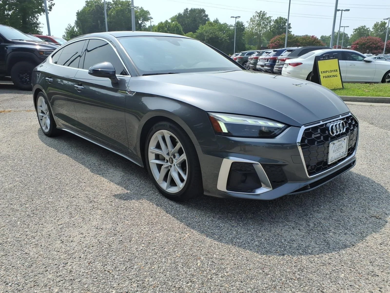 Certified Used 2023 Daytona Gray Pearl Effect Audi S line Premium image 4