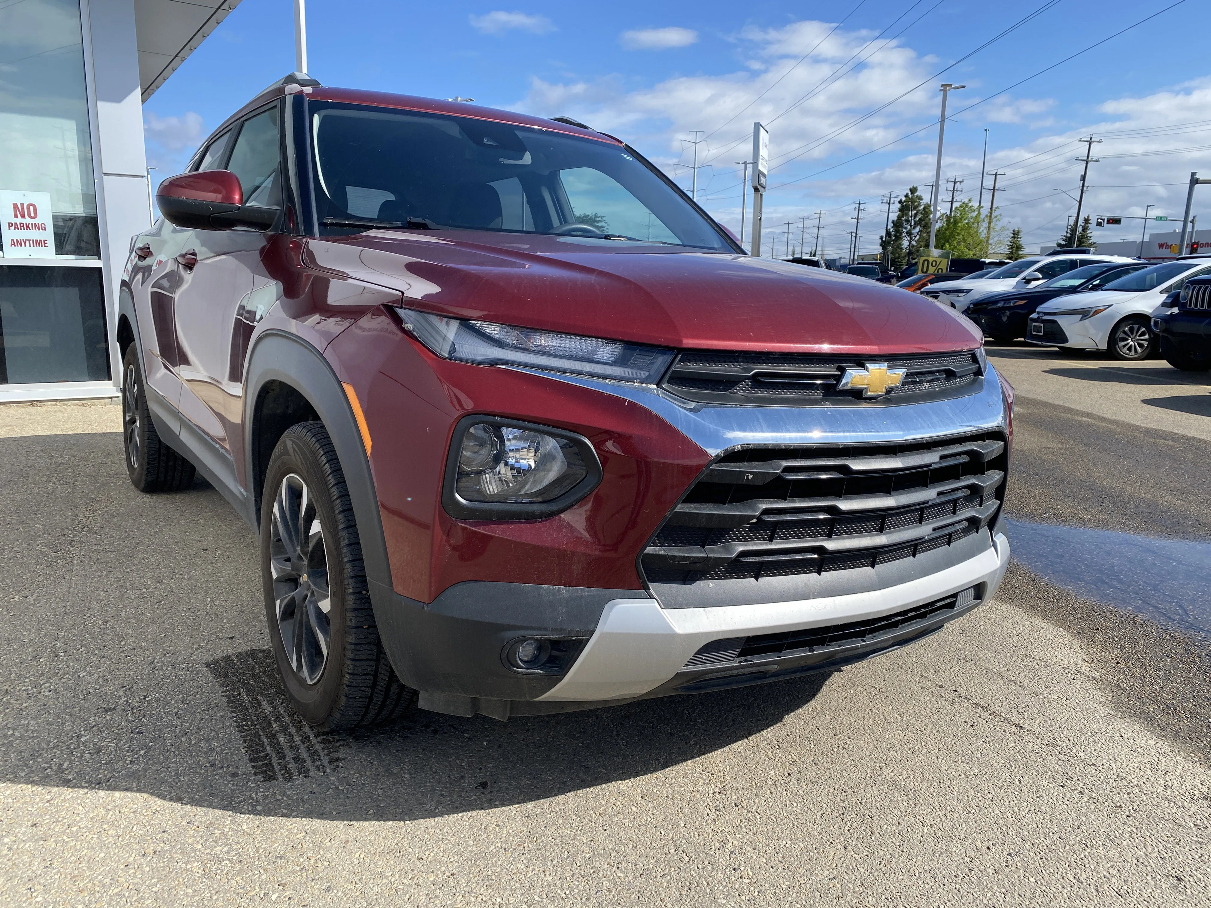 Used 2022 Red Chevrolet LT AWD * HEATED SEATS * LOW KM