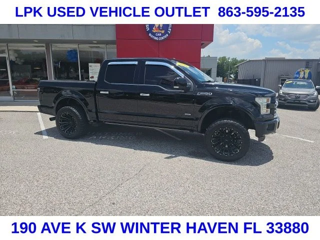 Used 2016 Black Ford Limited image 2