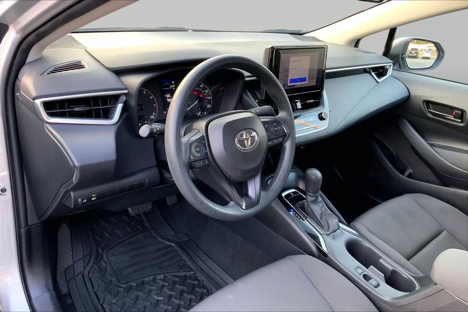 Used 2024 Classic Silver Metallic Toyota LE image 17