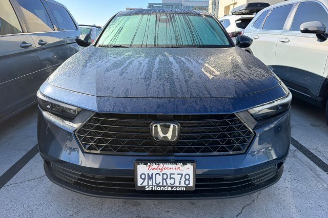 Certified Used 2024 Canyon River Blue Metallic Honda EX image 3