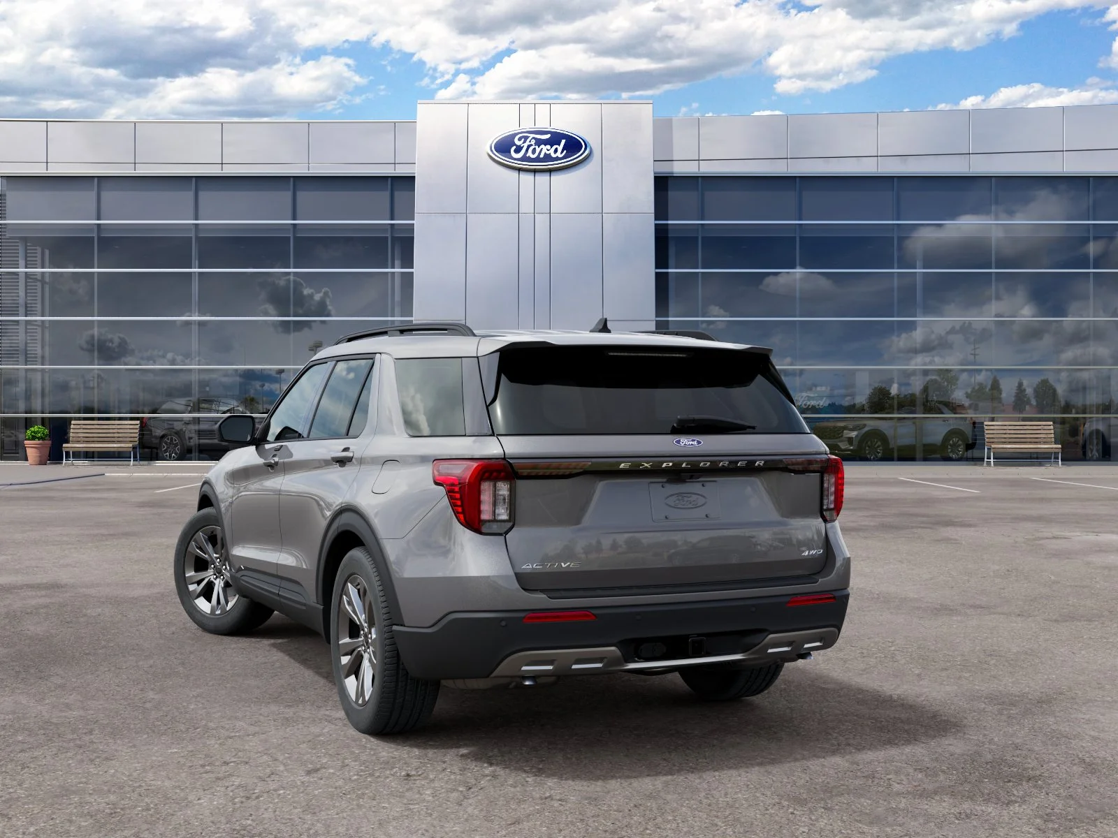 New 2027 Carbonized Gray Metallic Ford Active image 52