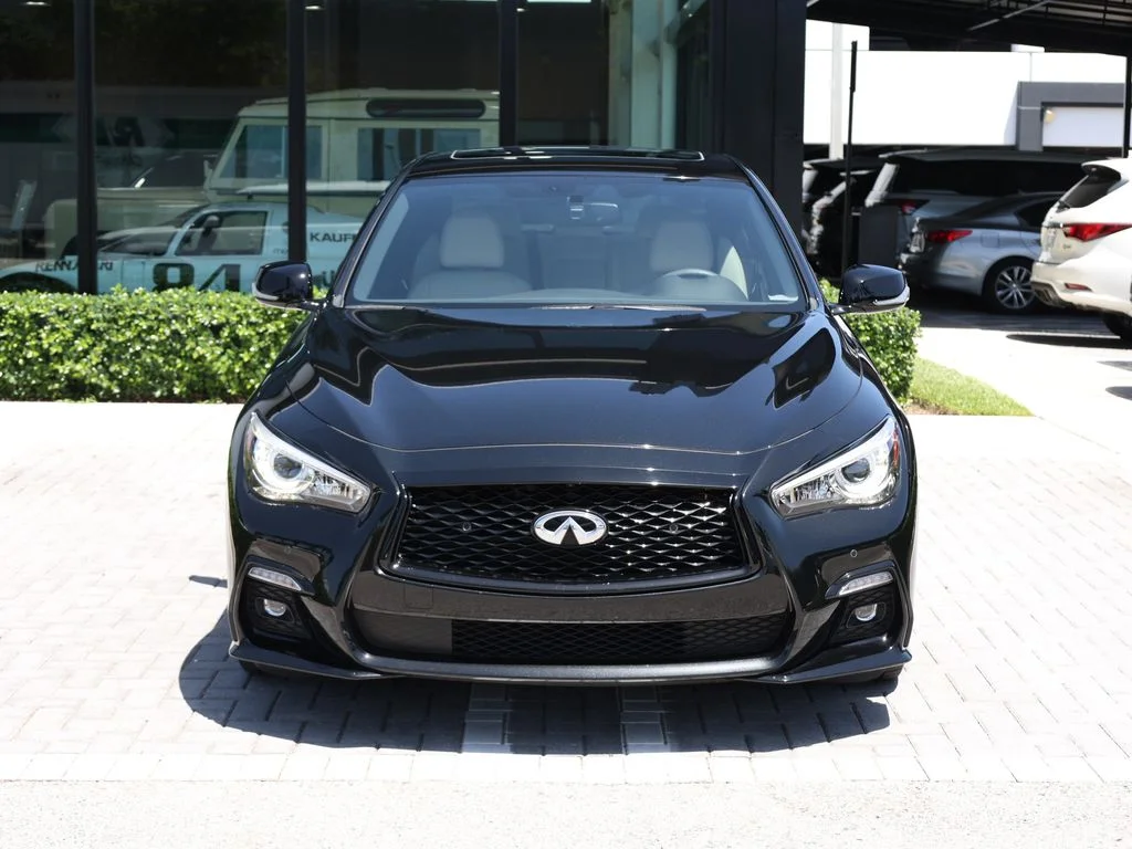 Certified Used 2023 Black INFINITI Red Sport 400 image 3