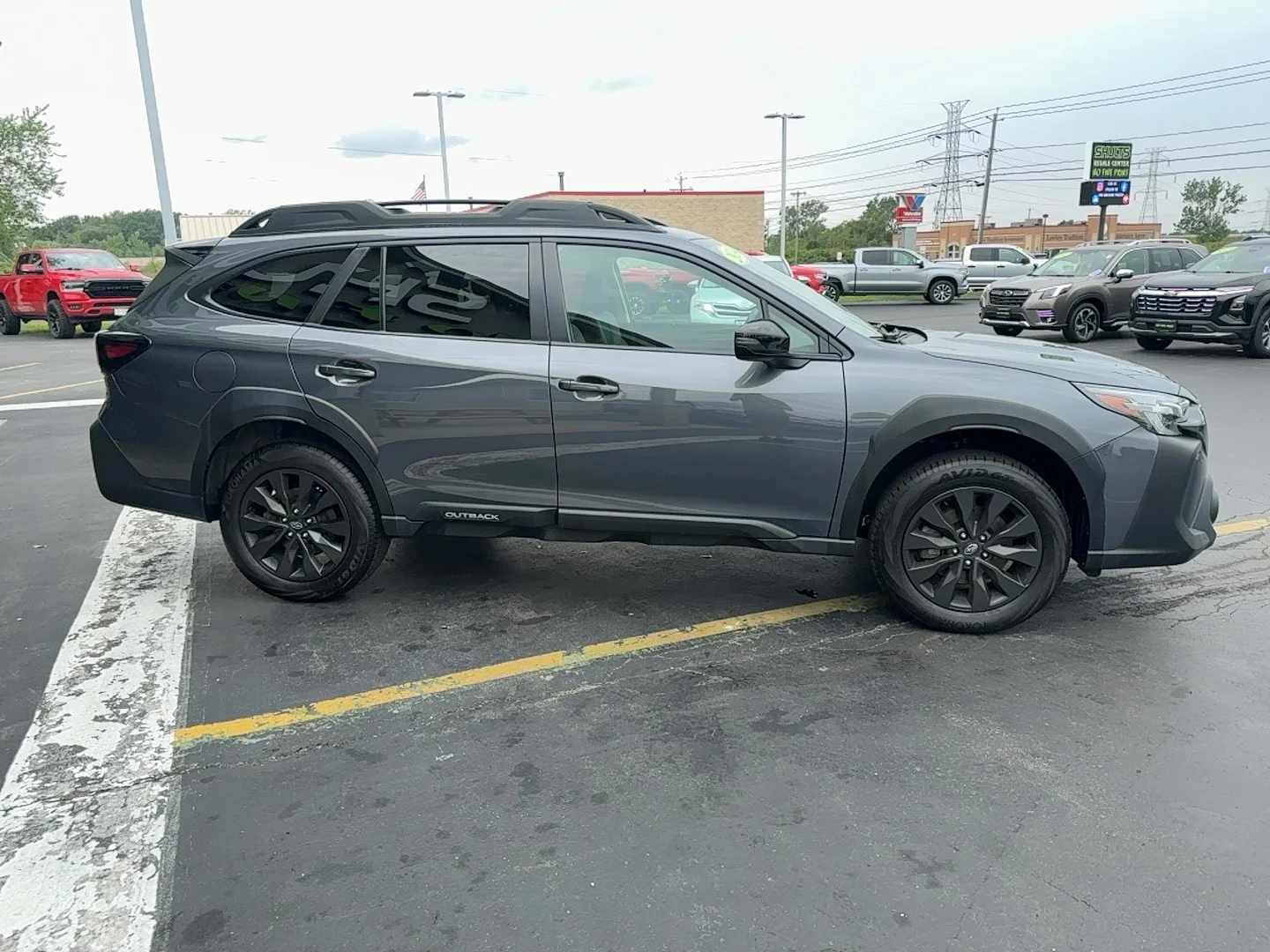 Used 2024 Magnetite Gray Metallic Subaru Onyx Edition image 7