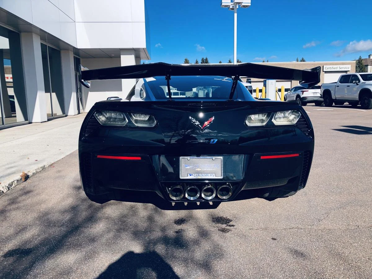 Used 2019 Black Chevrolet 2dr ZR1 Cpe w/3ZR image 11