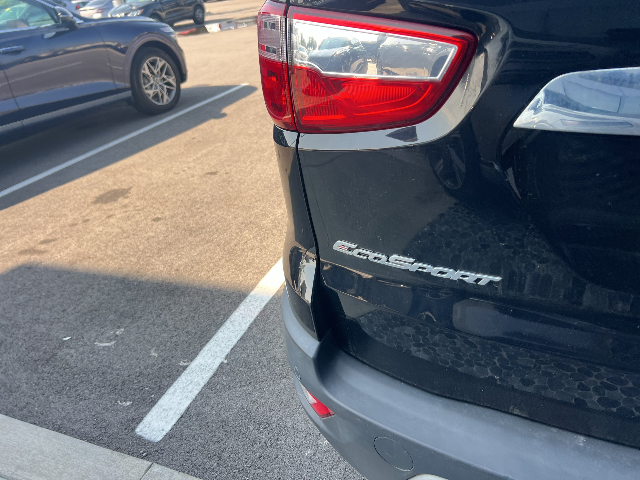 Used 2018 Shadow Black Ford Titanium image 16