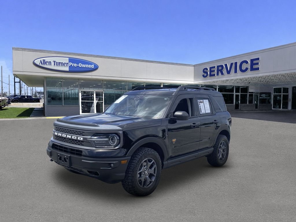 Used 2021 Shadow Black Ford Badlands image 4