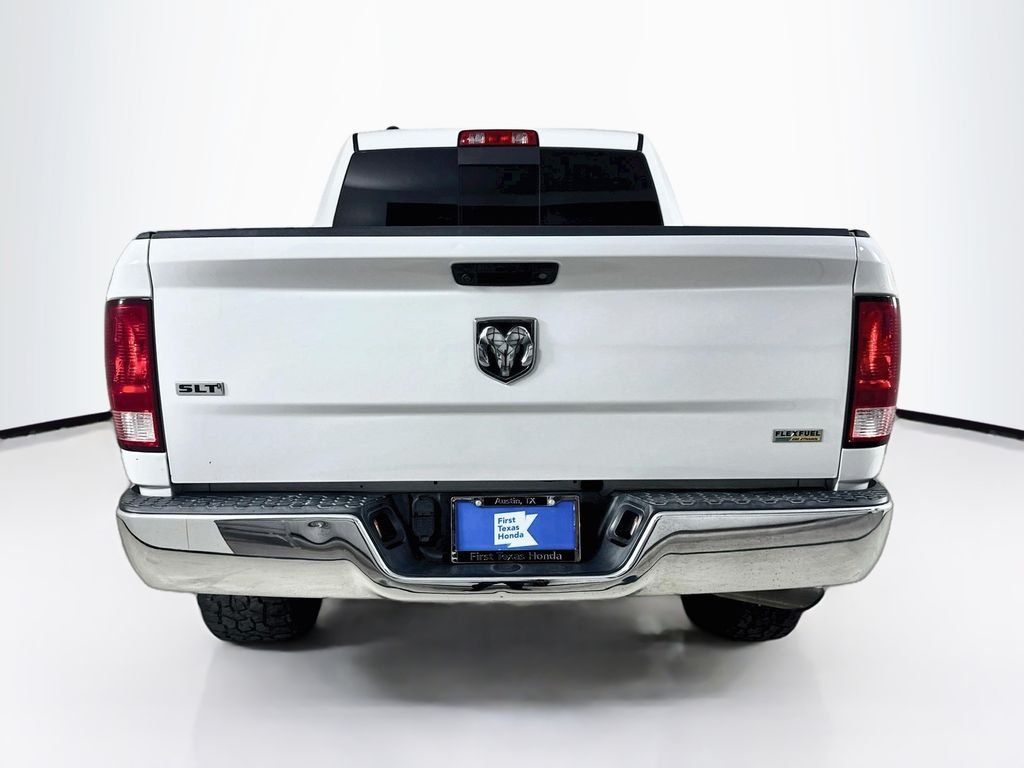 Used 2018 Bright White Clearcoat Ram SLT image 6