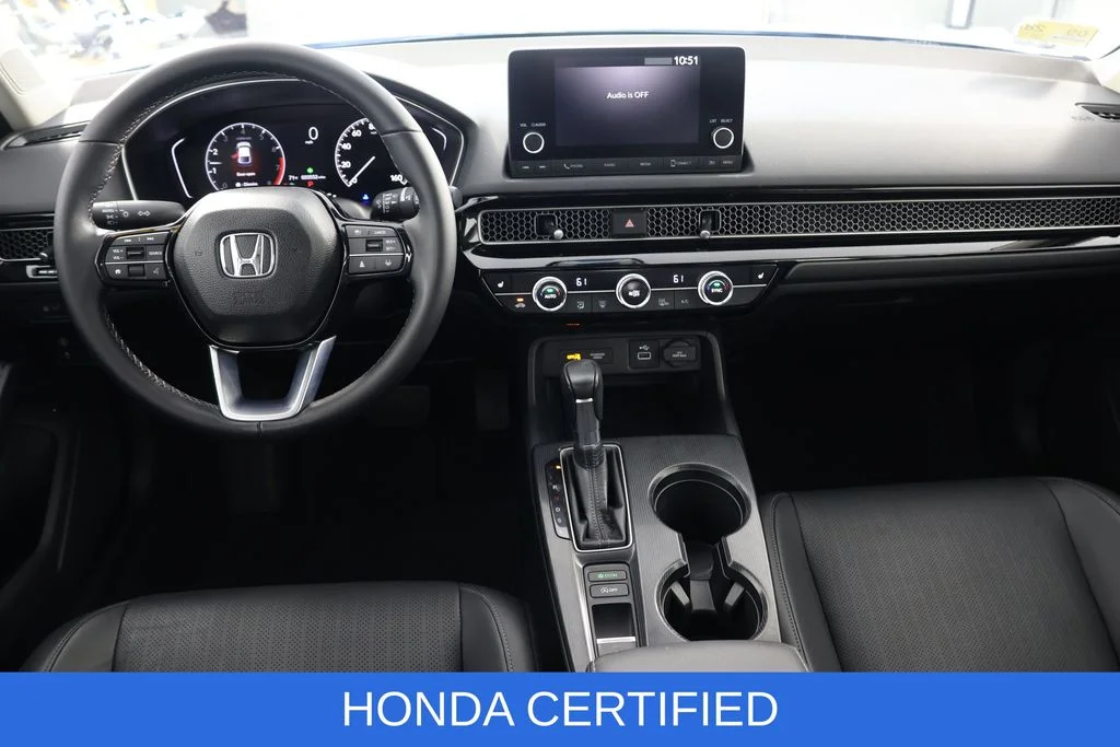 Certified Used 2023 Silver Honda EX-L image 2