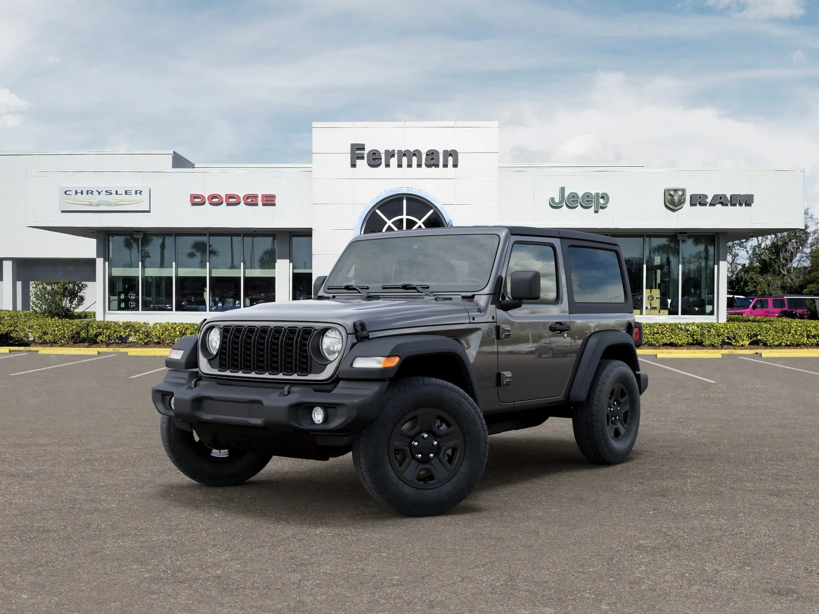 New 2026 Granite Crystal Metallic Clear-Coat Exterior Paint Jeep Sport image 30