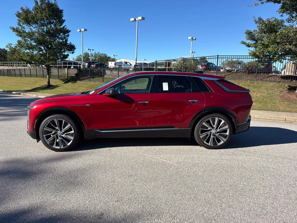 Used 2025 Radiant Red Tintcoat Cadillac Luxury 3 image 2