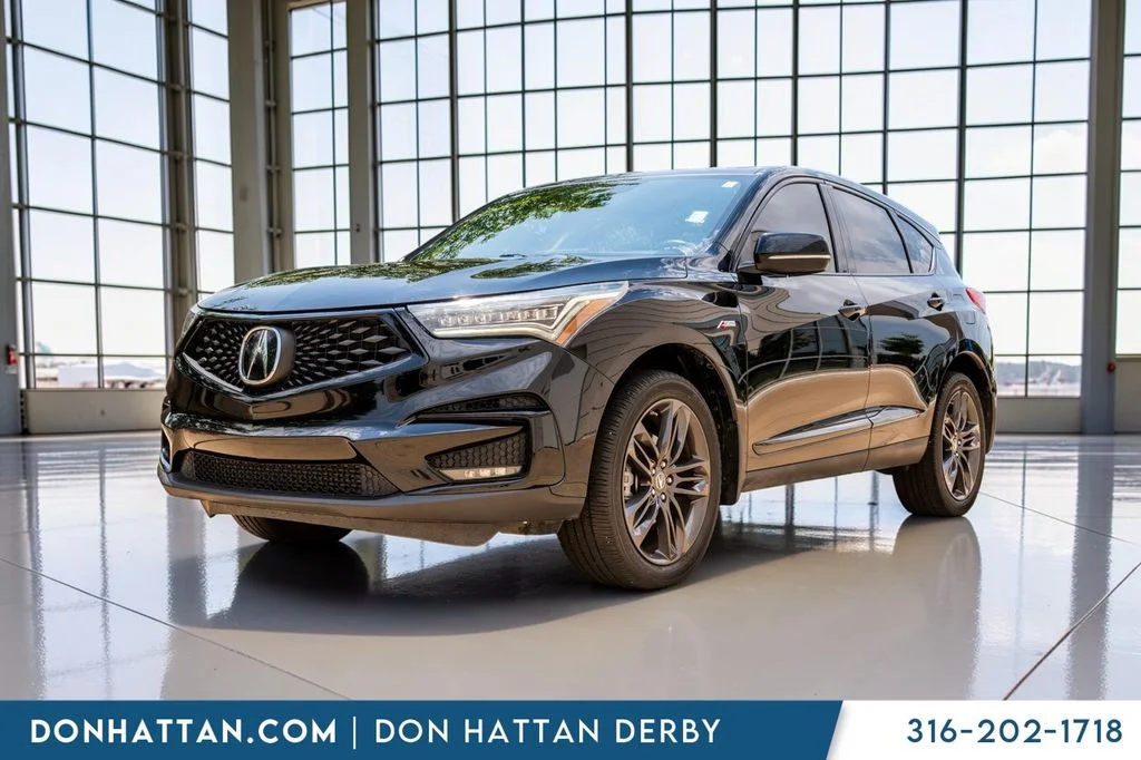Used 2021 Black Acura A-Spec Package image 1