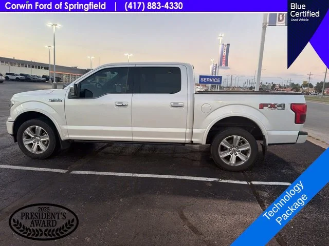 Used 2019 White Platinum Clearcoat Metallic Ford Platinum image 10