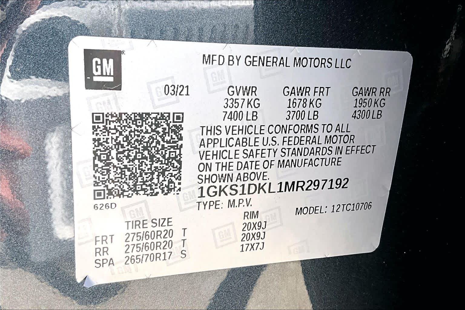 Used 2021 Dark Sky Metallic GMC Denali image 36