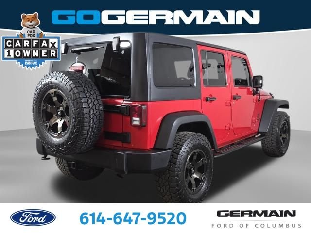 Certified Used 2017 Firecracker Red Clearcoat Jeep Unlimited Rubicon image 9