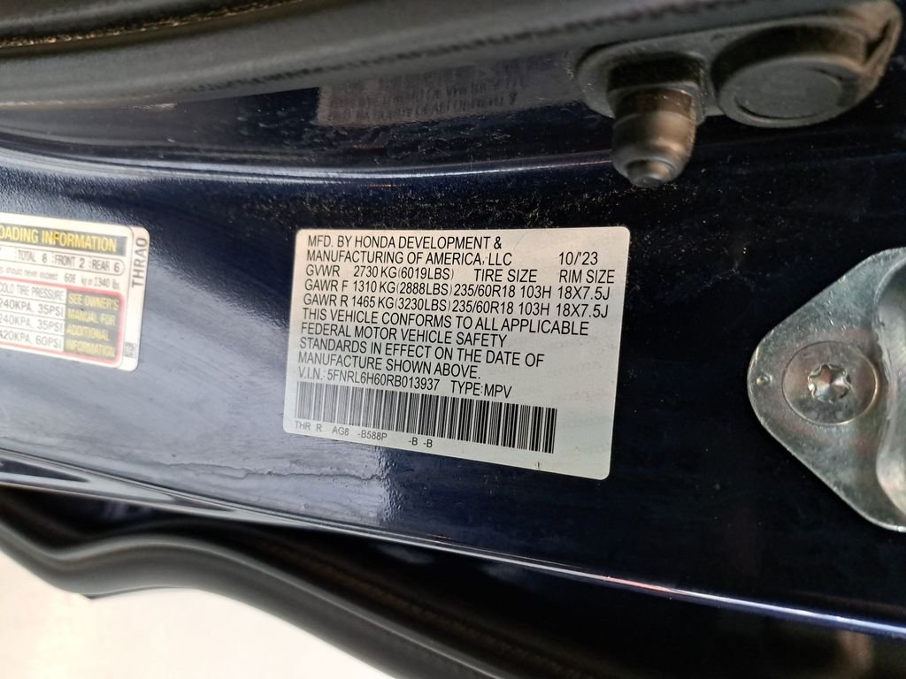 Used 2024 Blue Honda EX-L image 38