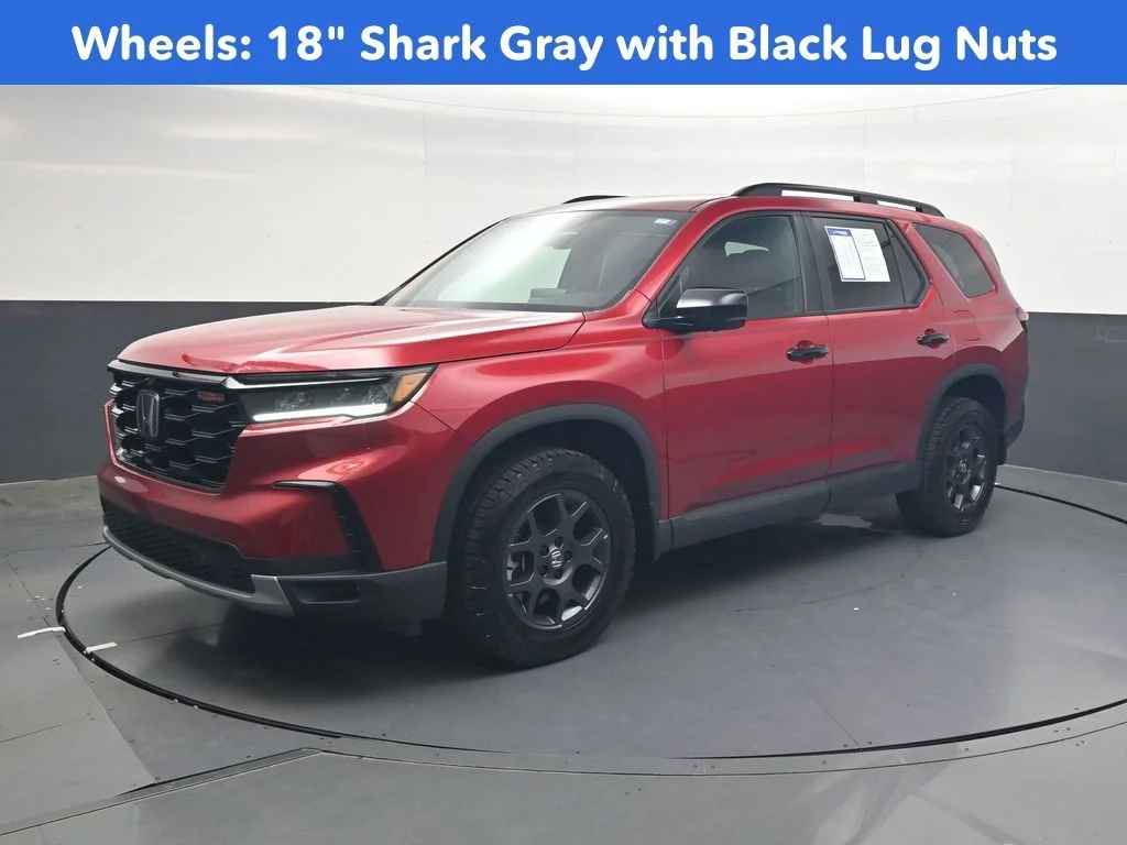 Certified Used 2025 Radiant Red Metallic II Honda TrailSport image 8