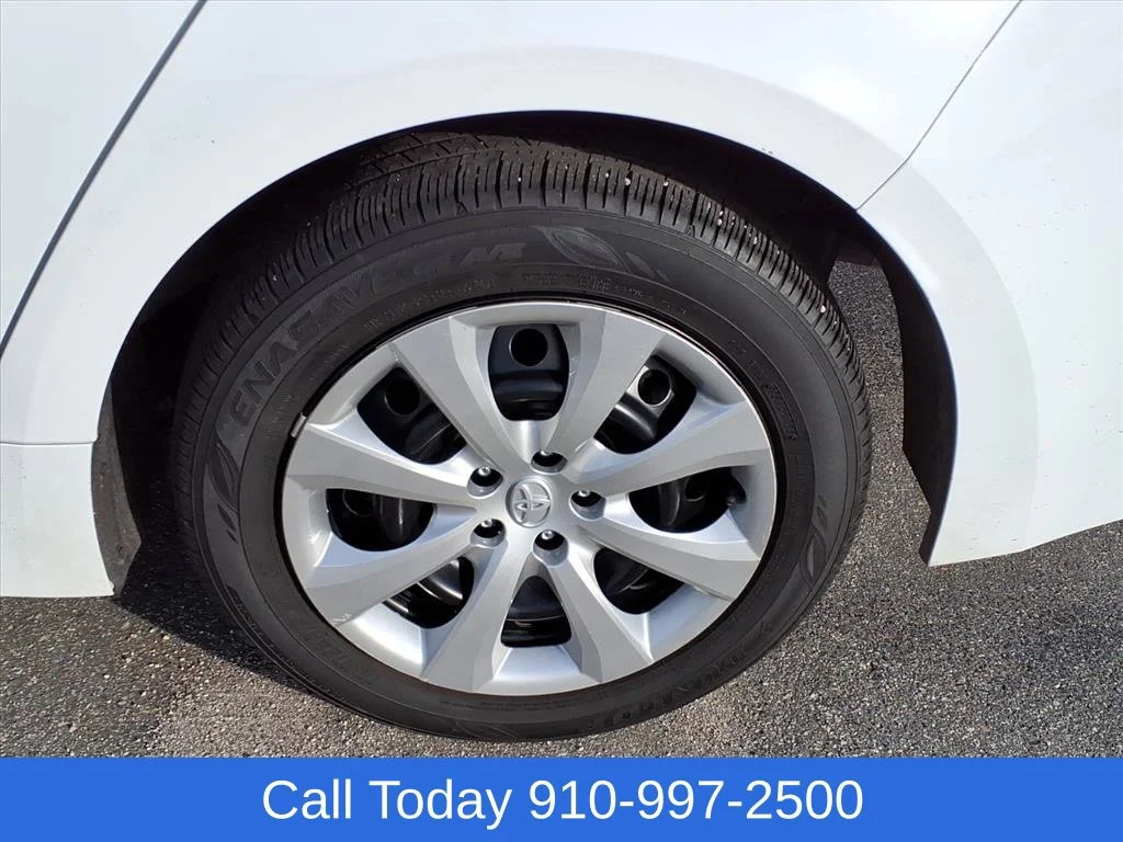 Used 2025 White Toyota LE image 8