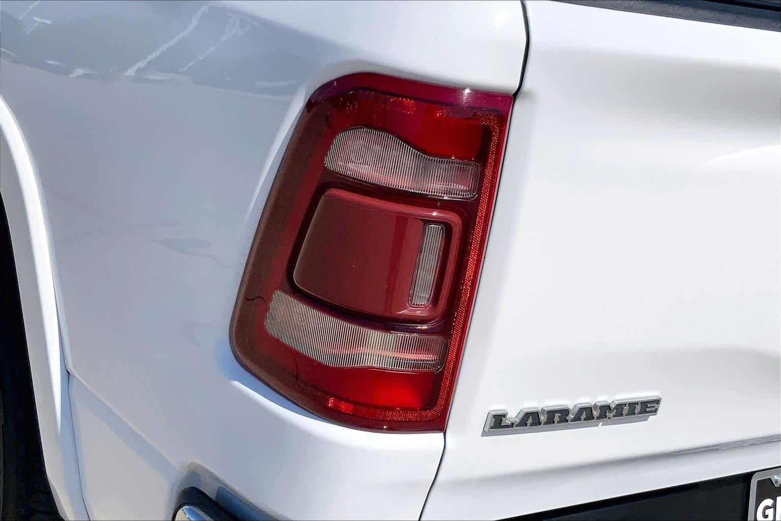 Used 2021 Bright White Clearcoat Ram Laramie image 28