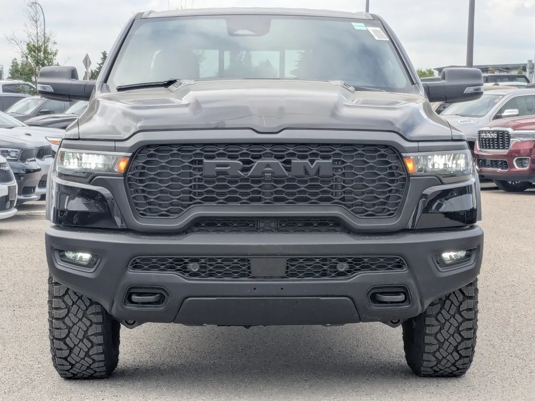 New 2026 Black RAM Rebel - - 4x4 - 420HP Turbo I6 - Adaptive Cruise Control - Park Assist & More! image 3