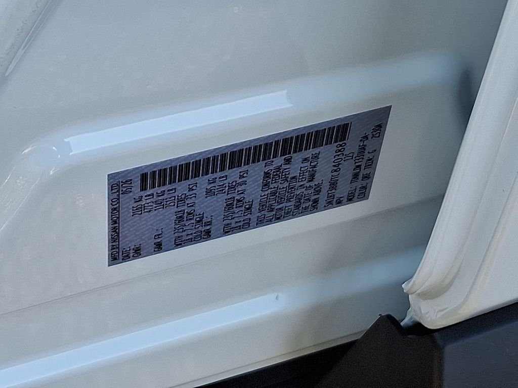 New 2026 Everest White Pearl TriCoat Nissan SV image 10