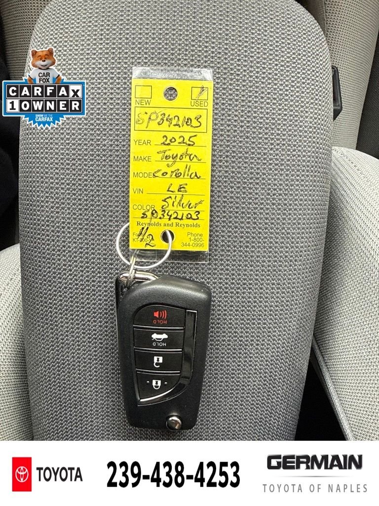 Certified Used 2025 Silver Toyota LE image 16