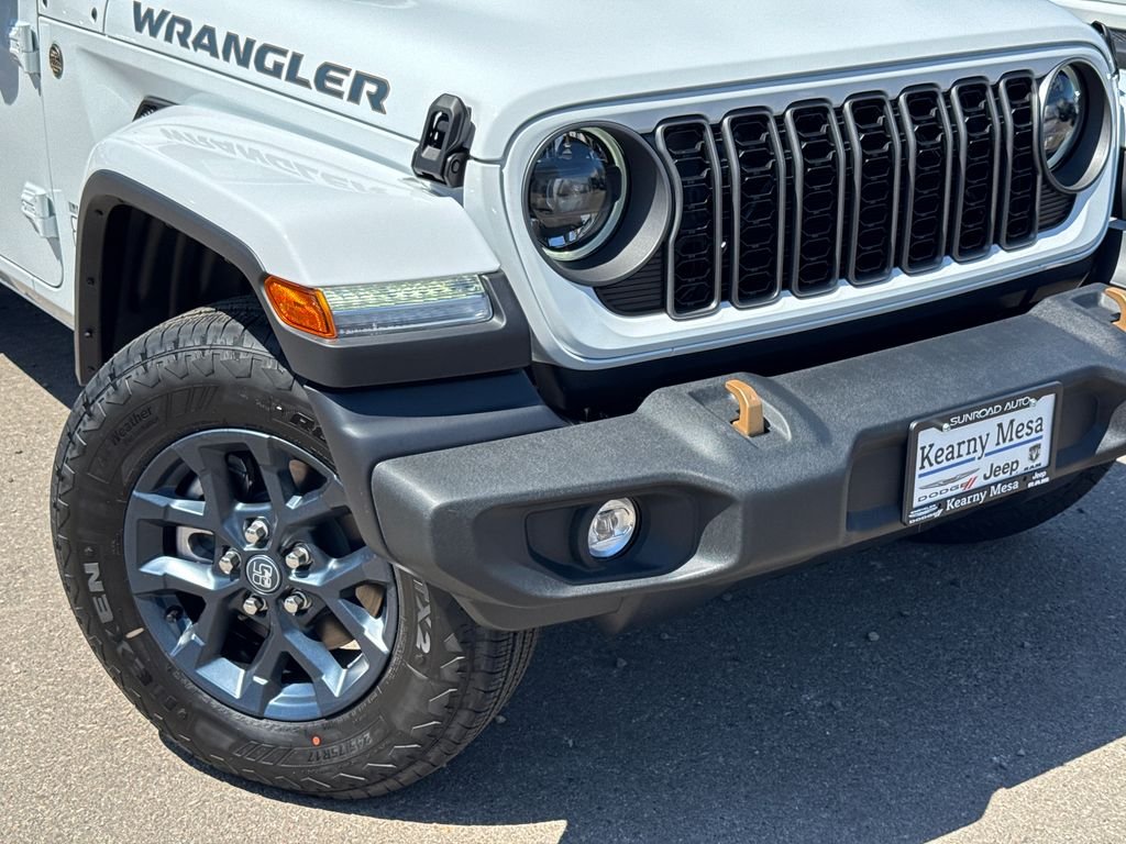 New 2026 Bright White Clear-Coat Exterior Paint Jeep 85th Anniversary Edition image 6