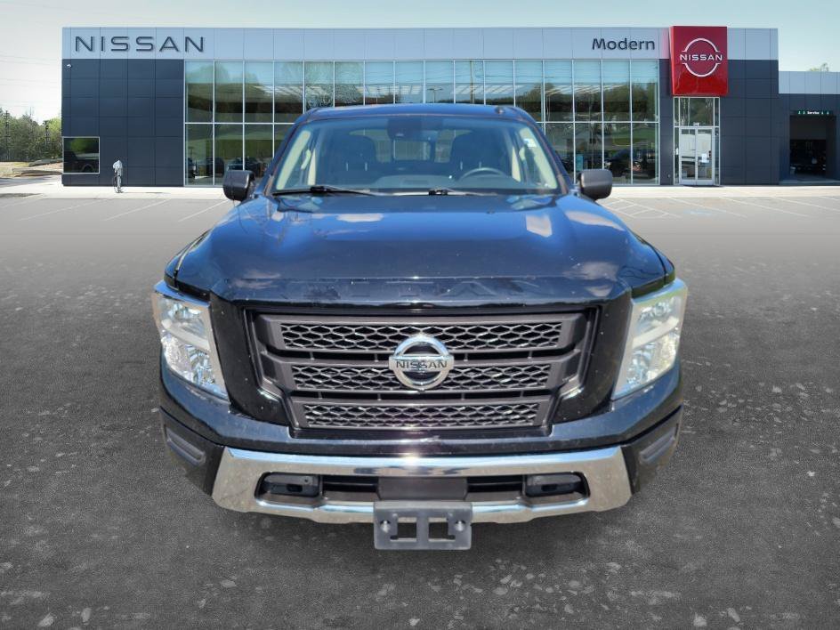 Used 2021 Super Black Nissan SV image 2
