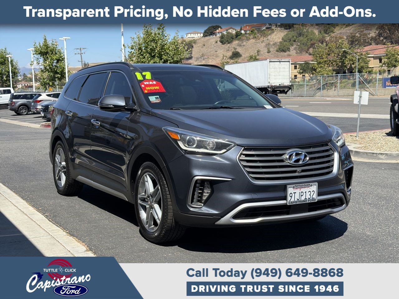 Used 2017 Night Sky Pearl Hyundai Limited Ultimate image 12