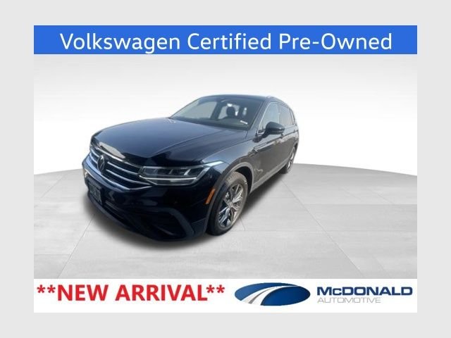 Certified Used 2023 Black Volkswagen 2.0T SE image 1