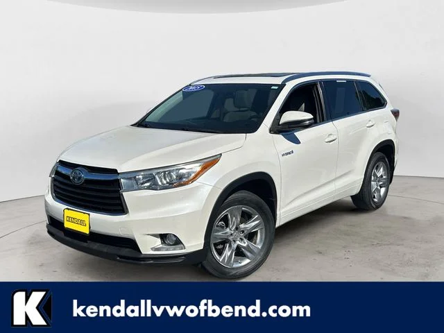 2015 Toyota Highlander Hybrid Limited Platinum