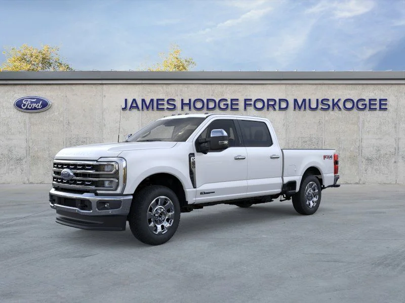 New 2026 Star White Metallic Tri-Coat Ford Lariat image 1