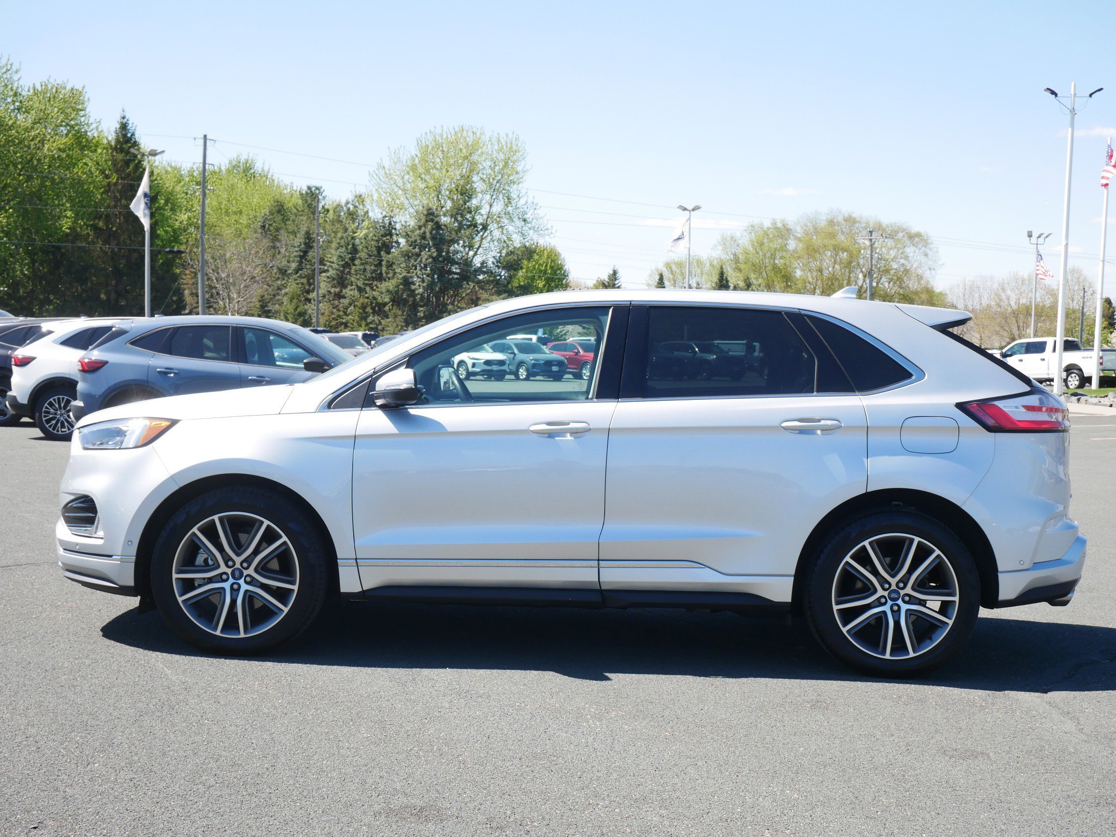 Used 2019 Ford Edge Titanium with VIN 2FMPK4K94KBC47871 for sale in Hastings, Minnesota