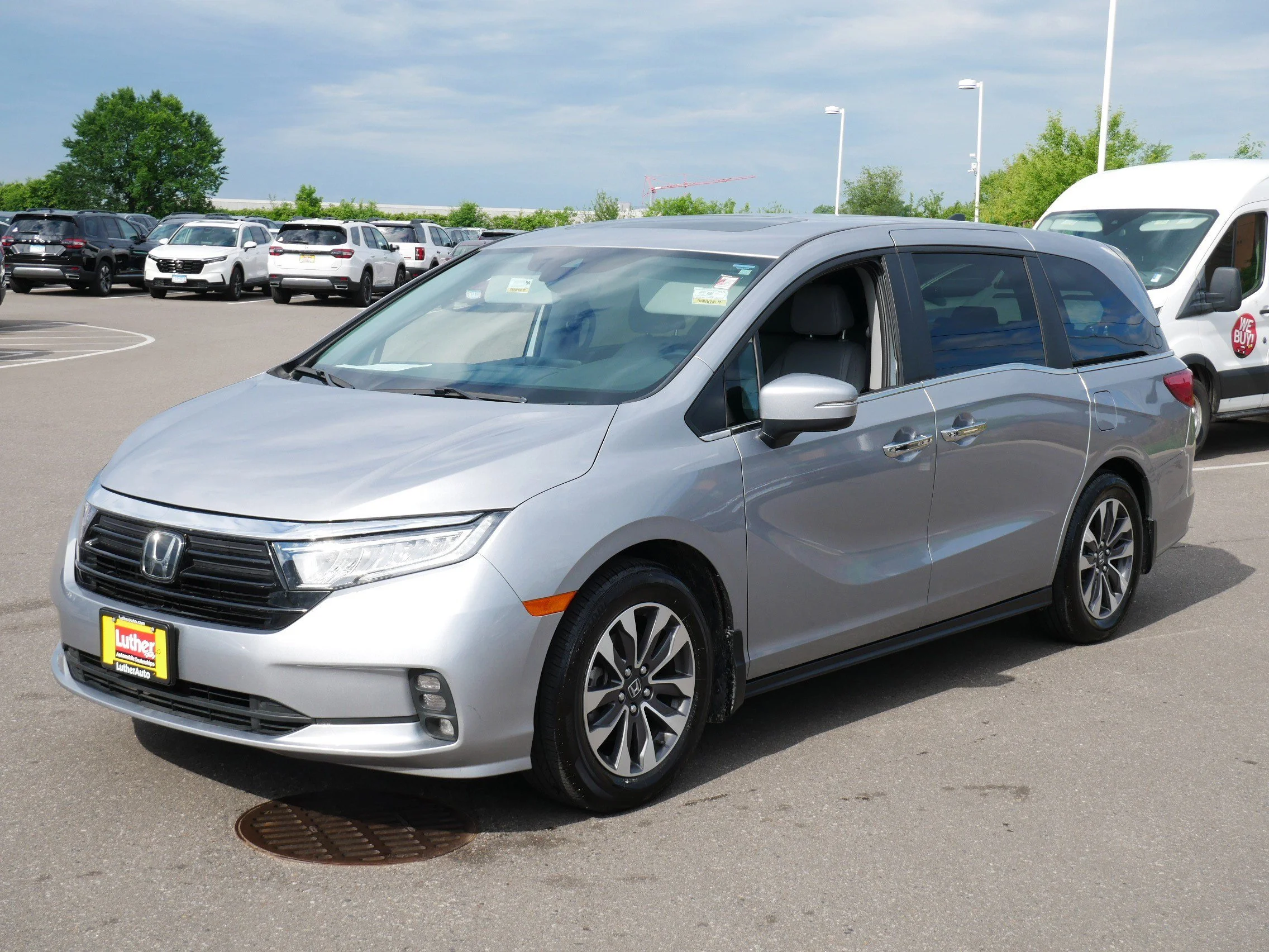 Certified 2023 Honda Odyssey EX-L with VIN 5FNRL6H64PB072227 for sale in Hopkins, Minnesota