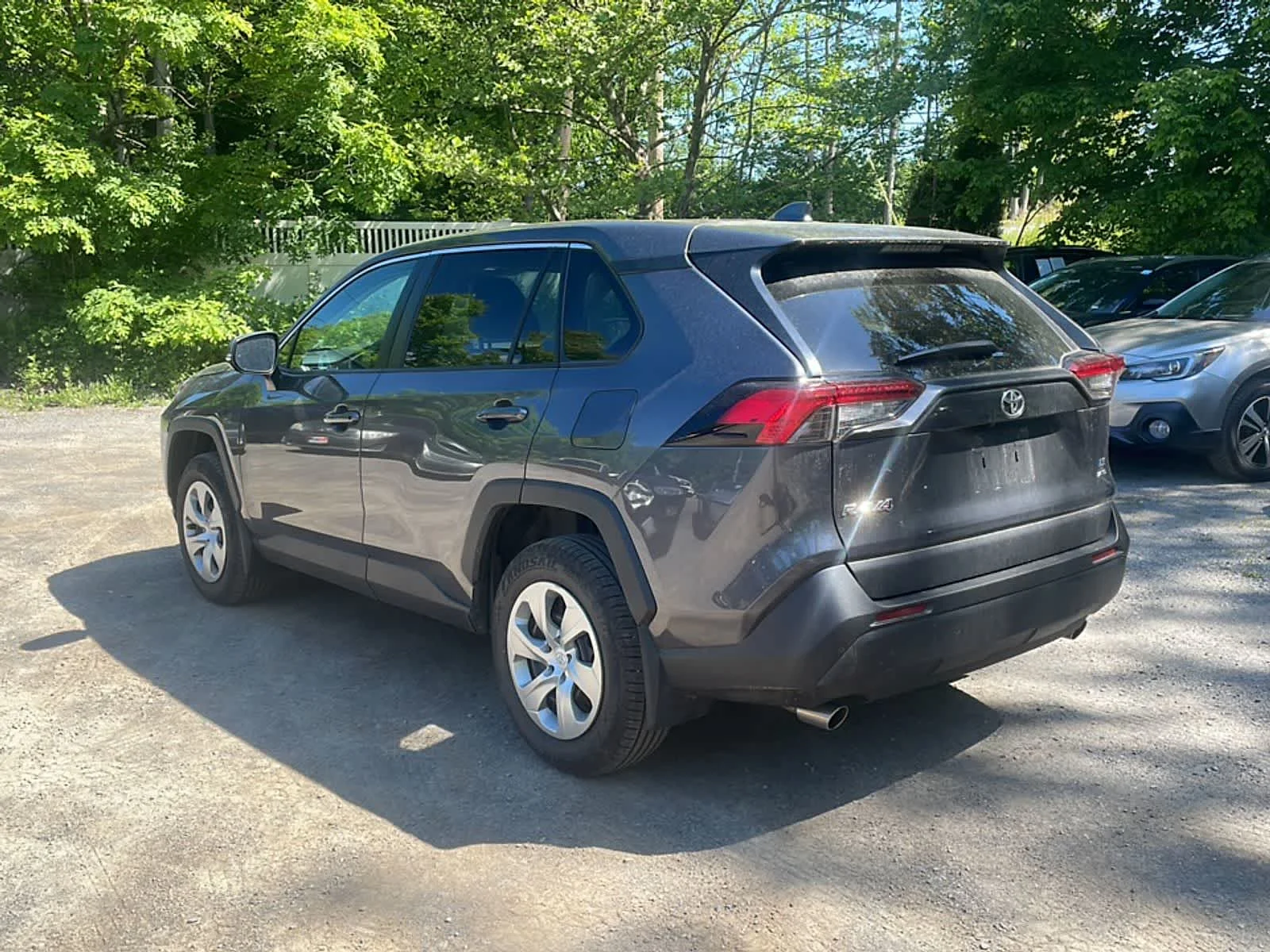 Certified Used 2022 Magnetic Gray Metallic Toyota LE image 6