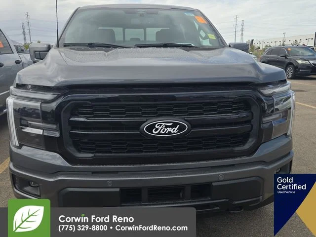 Used 2025 Carbonized Gray Metallic Ford Lariat image 2