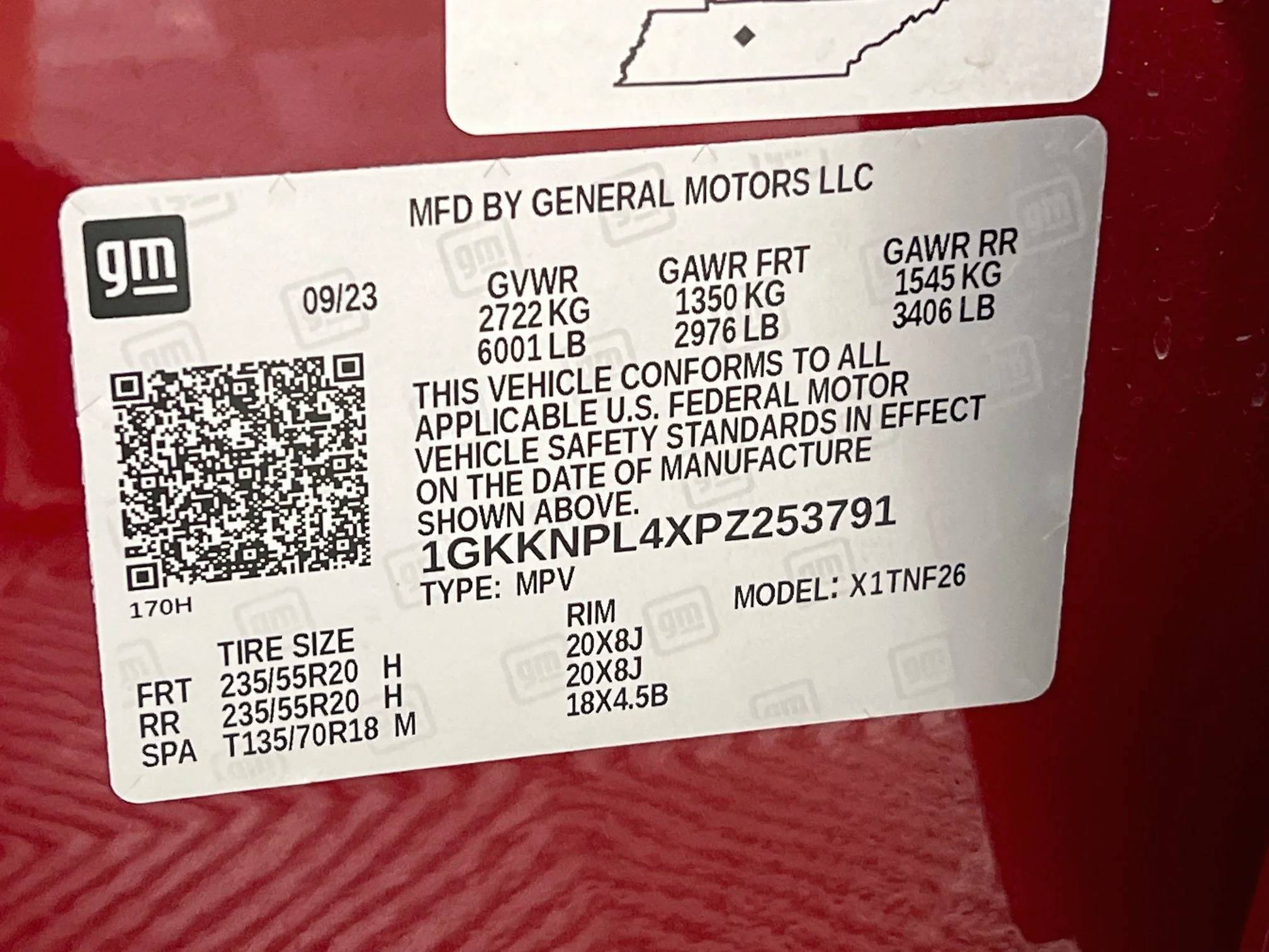 Used 2023 Volcanic Red Tintcoat GMC DENALI image 31