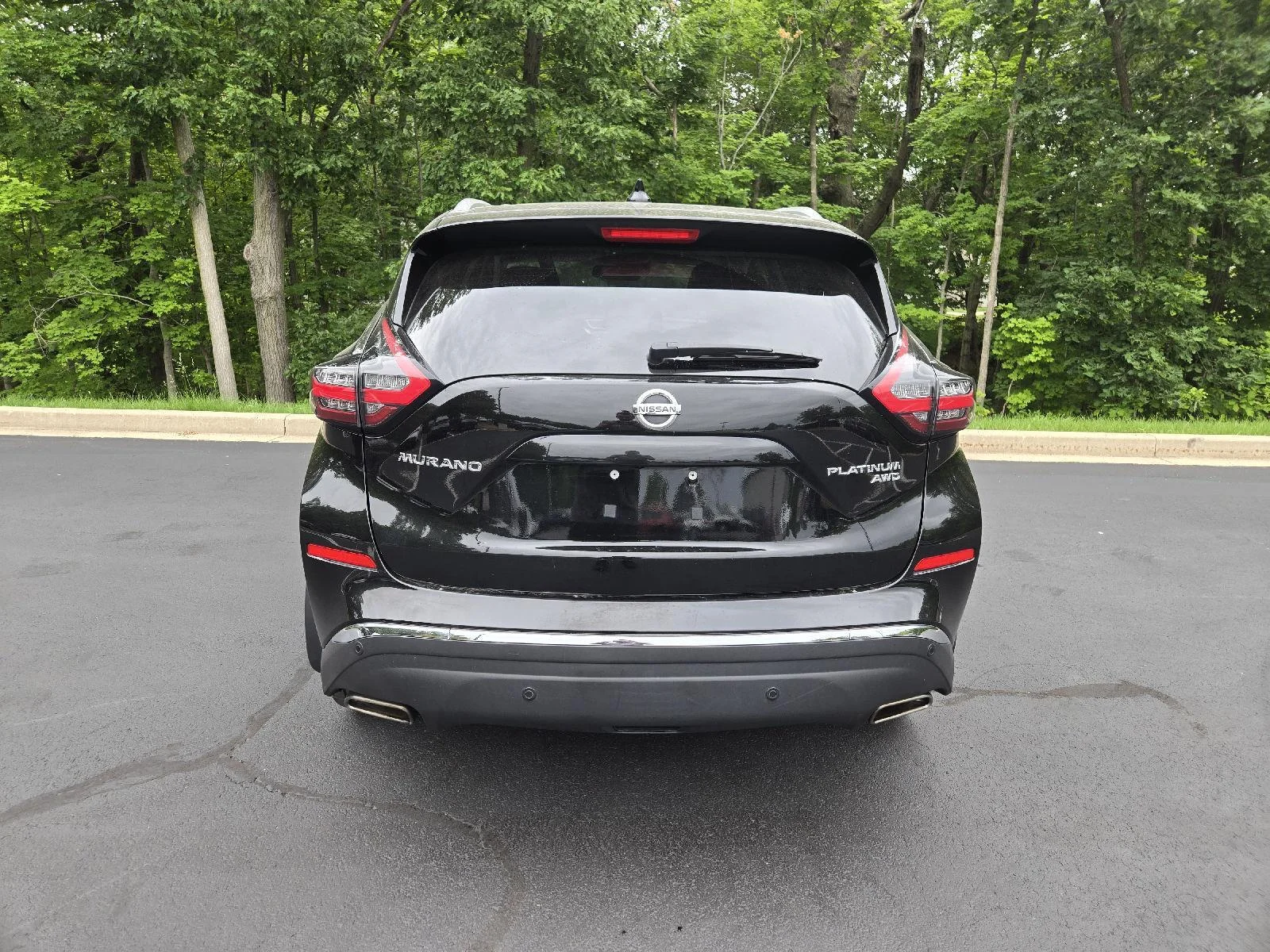 Used 2019 Magnetic Black Pearl Nissan Platinum image 8