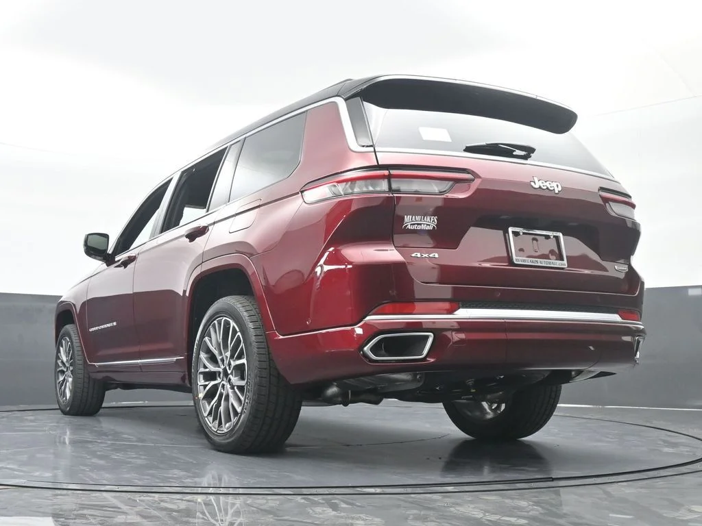 New 2025 Velvet Red Pearlcoat Jeep Summit image 66