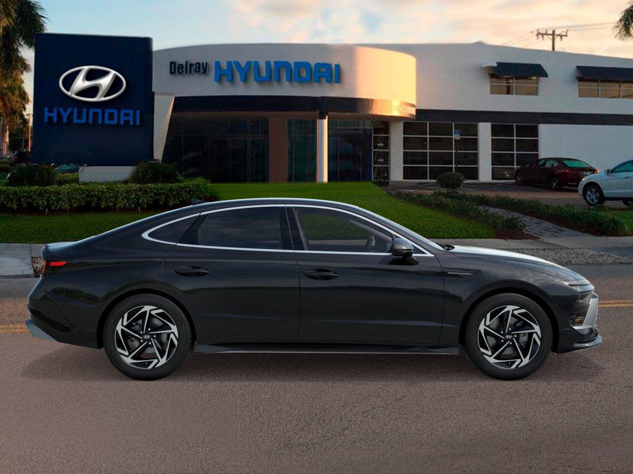 New 2026 Black Hyundai SEL Sport image 7