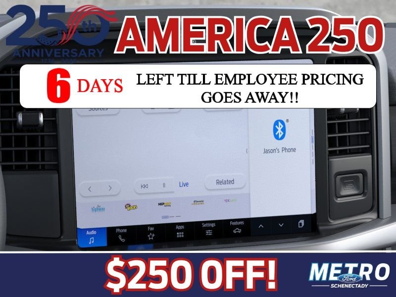 New 2026 Agate Black Metallic Ford XLT image 14