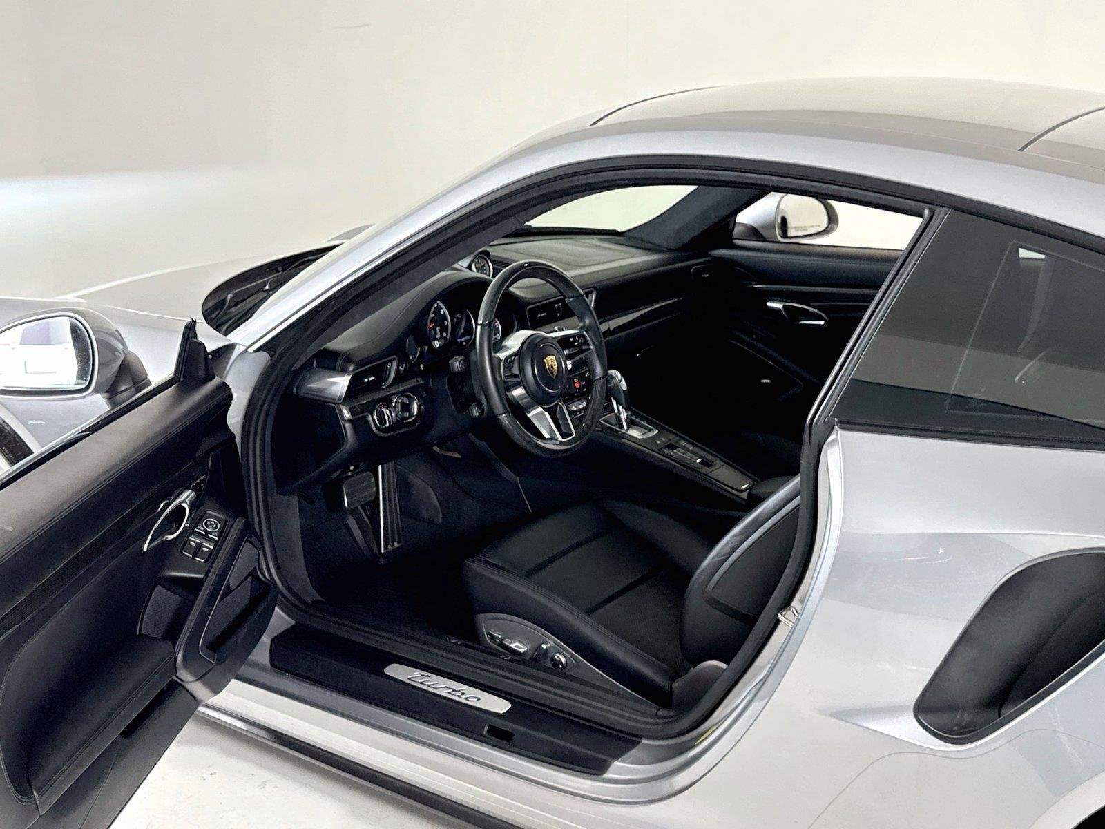 Used 2017 Rhodium Silver Metallic Porsche Turbo | Upgraded Exhaust | Upgraded Wheels | Sunroof image 12